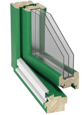 Koka logi Euroline Soft 92 mm